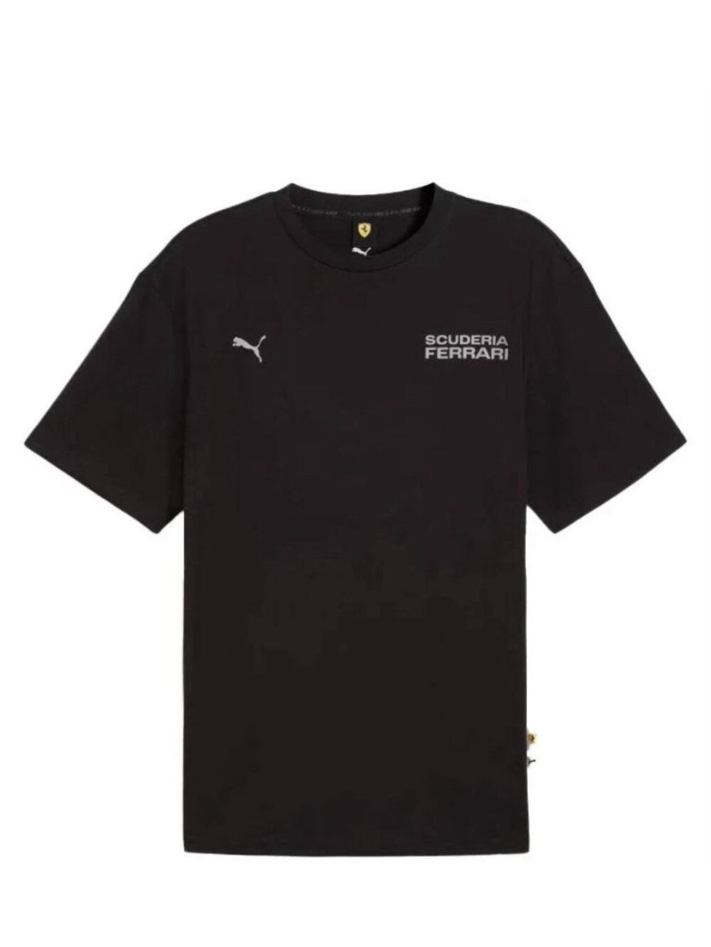 Puma Ferrari Size XL Black Men’s Lifestyle Tee. New With Tags